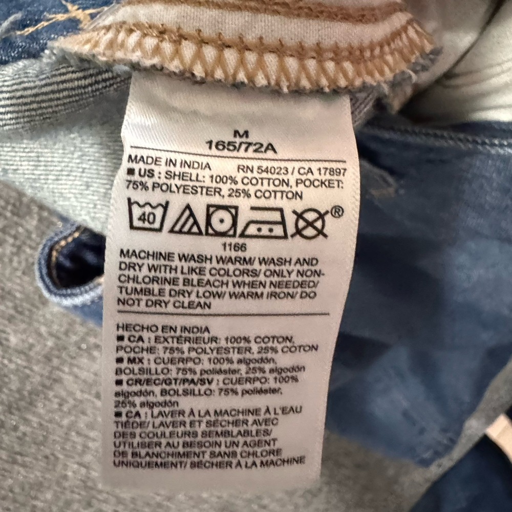 Old Navy OGC Shorts Extra High Rise 4" Inseam Medium Wash NWT - Picture 7 of 7